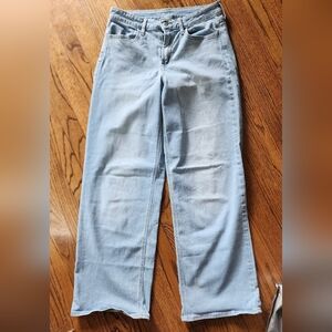 Old Navy Light Blue Flare & Wide Leg Jeans